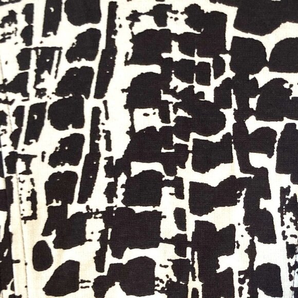 Chico's SZ S  Chocolate brown print Moto Jacket Wardrobe Staple Classic Chic - Picture 8 of 9